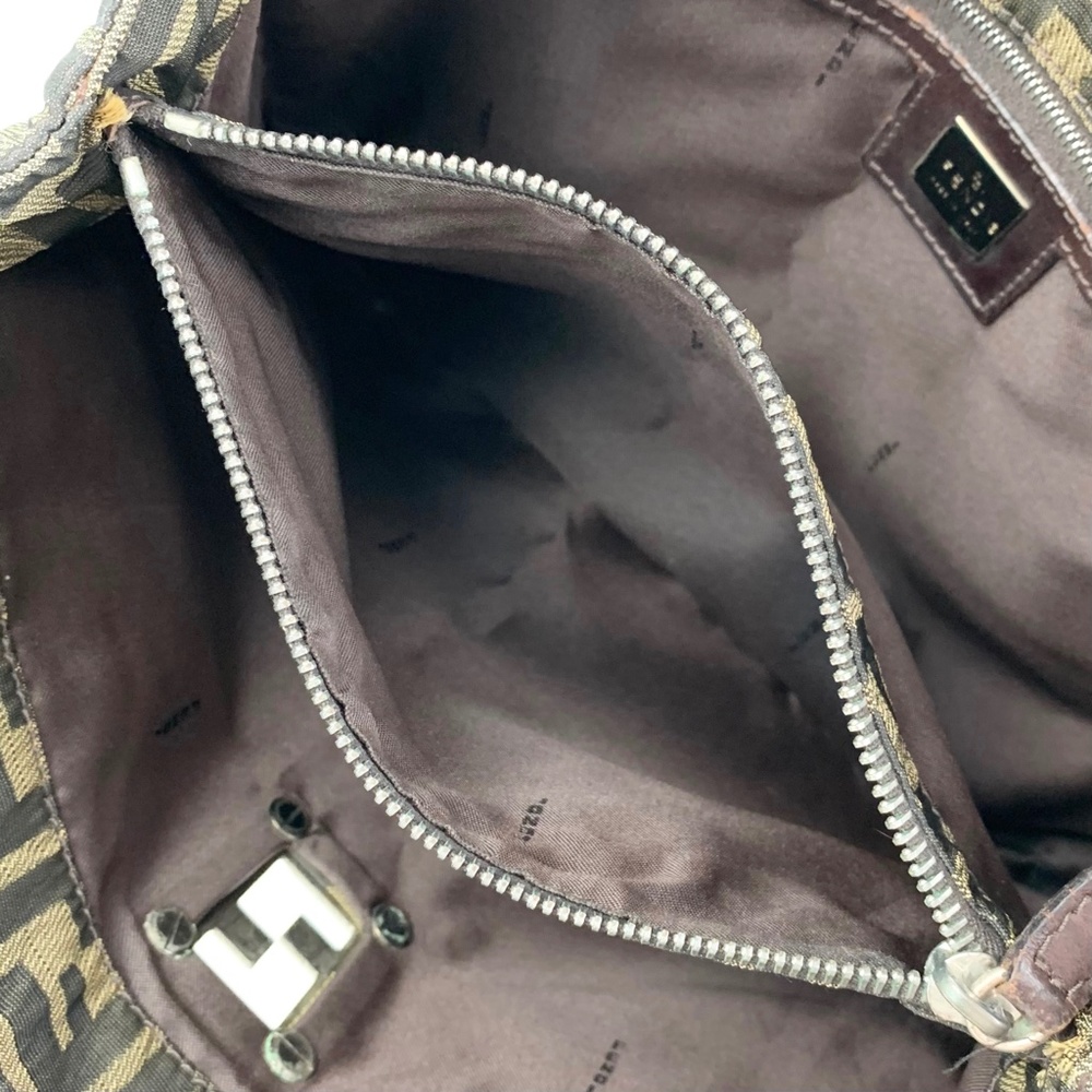 FENDI Zucca Monogram Logo Tote Bag - Picture 10 of 11